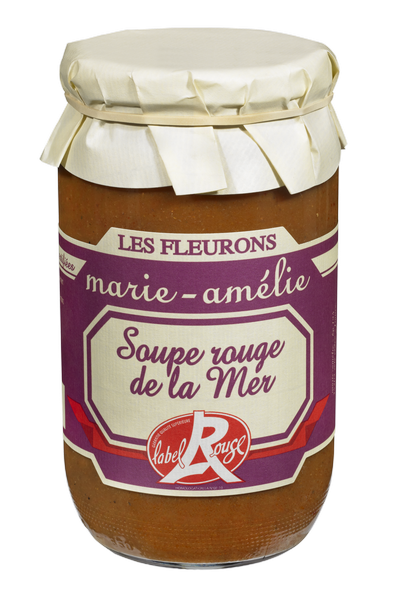 soupe rouge de la mer Label rouge